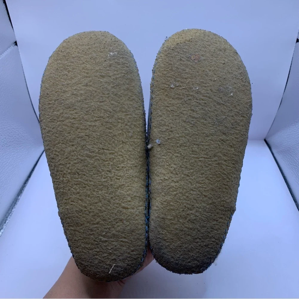 Sorrel cozy slippers size 2 blue big girl